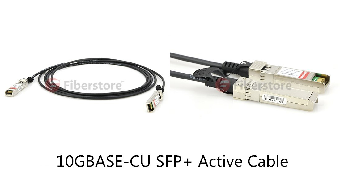 DAC cable example 10GBASE-CU SFP+ Active Cable