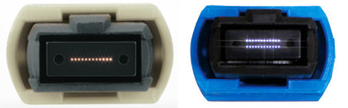 MTP(MPO) connector for 12 and 24 fibers