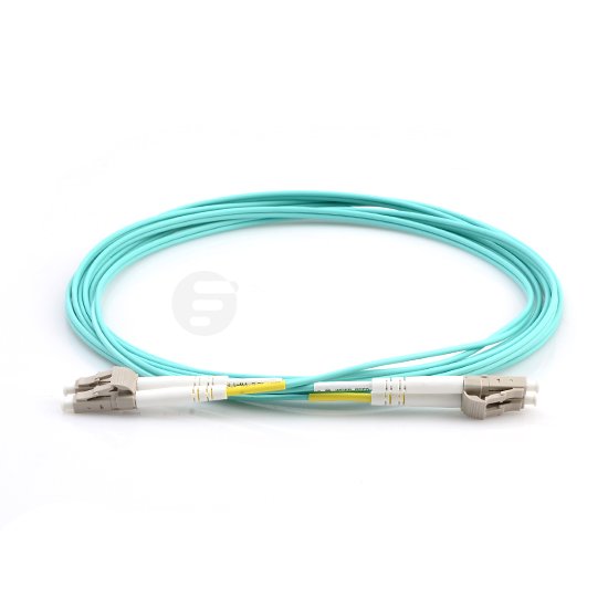 LC to LC multimode fiber optic patch cable